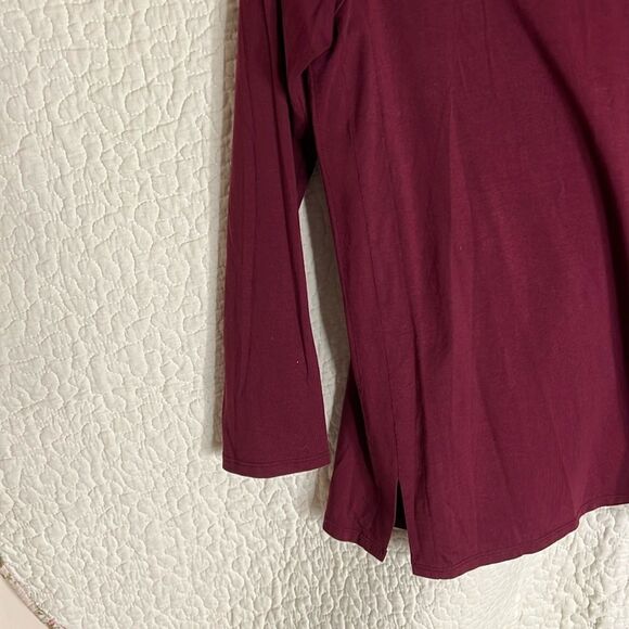 J.Jill Luxe Supima Forward Seam Tunic new without tags - Picture 4 of 4